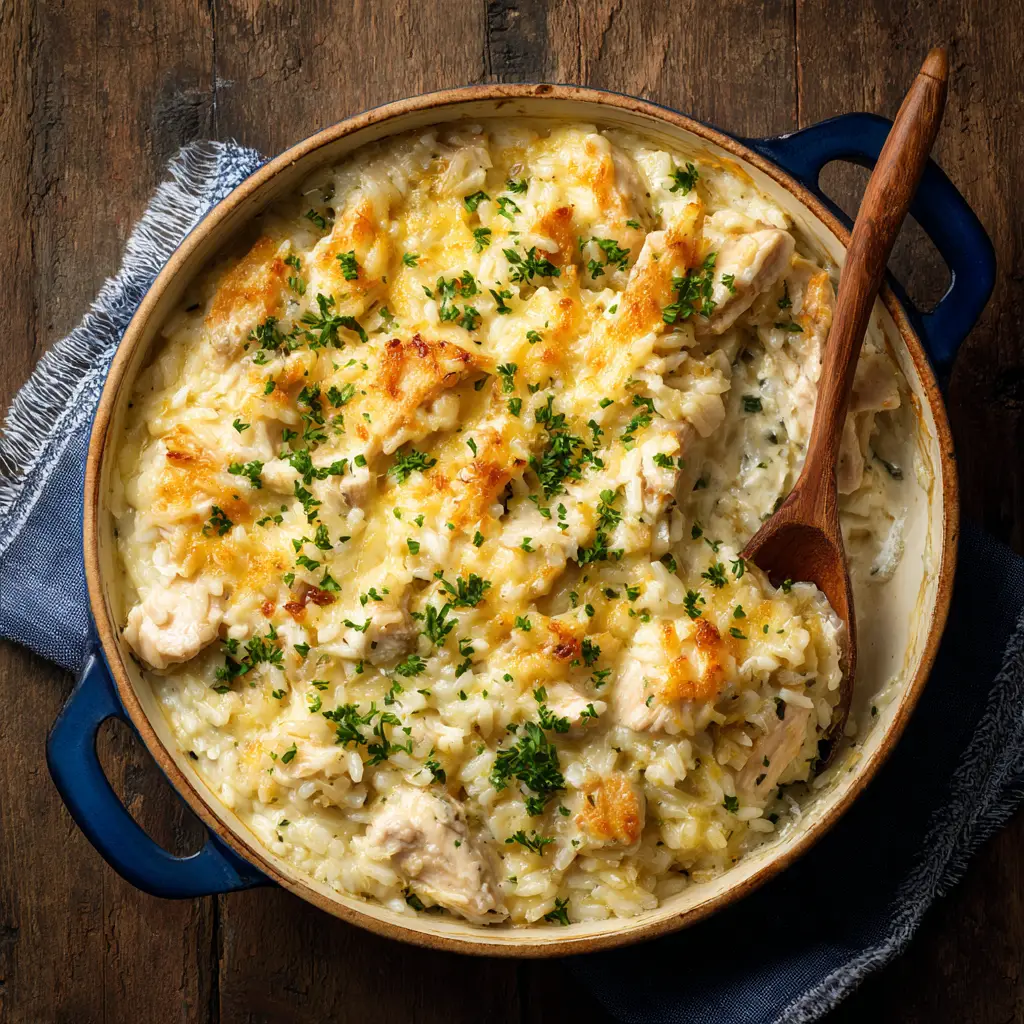 Creamy Rice and Chicken Casserole: A Comfort Food Classic