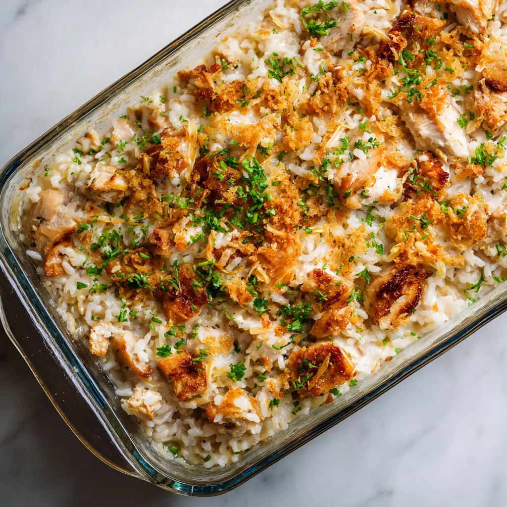 Creamy Rice and Chicken Casserole: A Comfort Food Classic