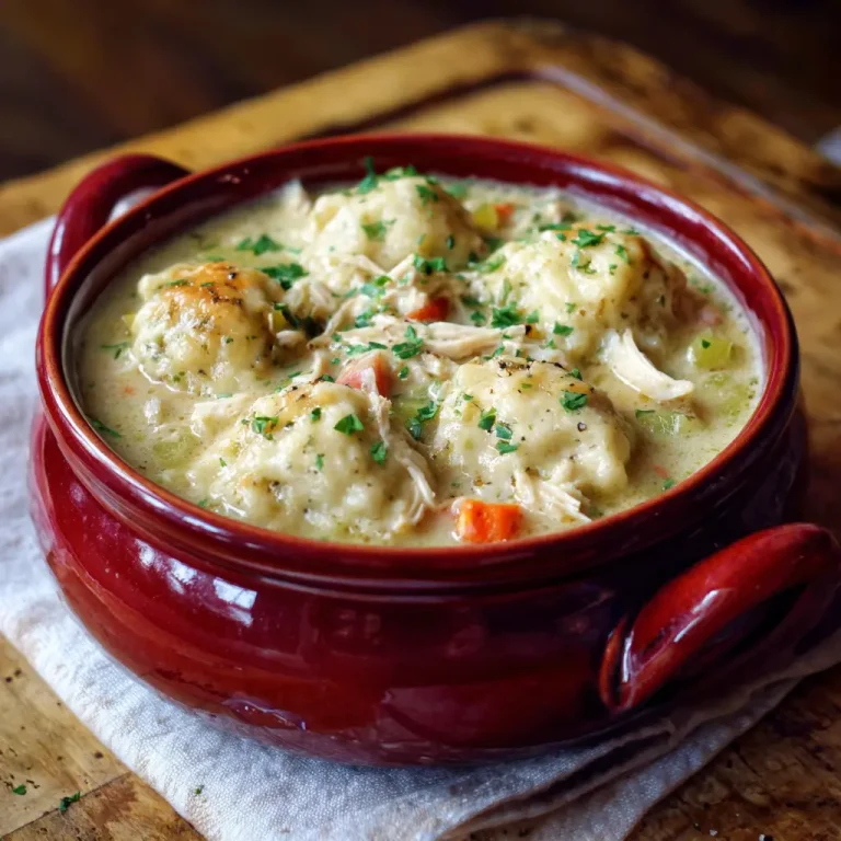 Easy Chicken and Dumplings Recipe for a Perfect Comfort Dinner