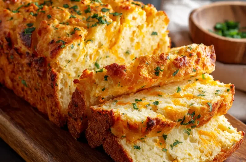 Homemade Cheddar Cheese Bread Recipe for a Savory, Cheesy Loaf