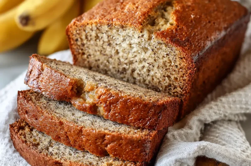 Perfectly Moist Classic Banana Bread Recipe