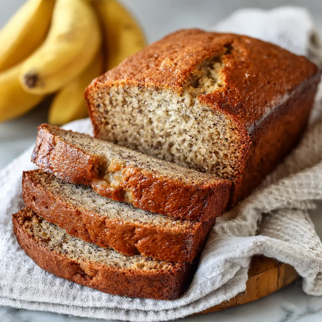 Perfectly Moist Classic Banana Bread Recipe