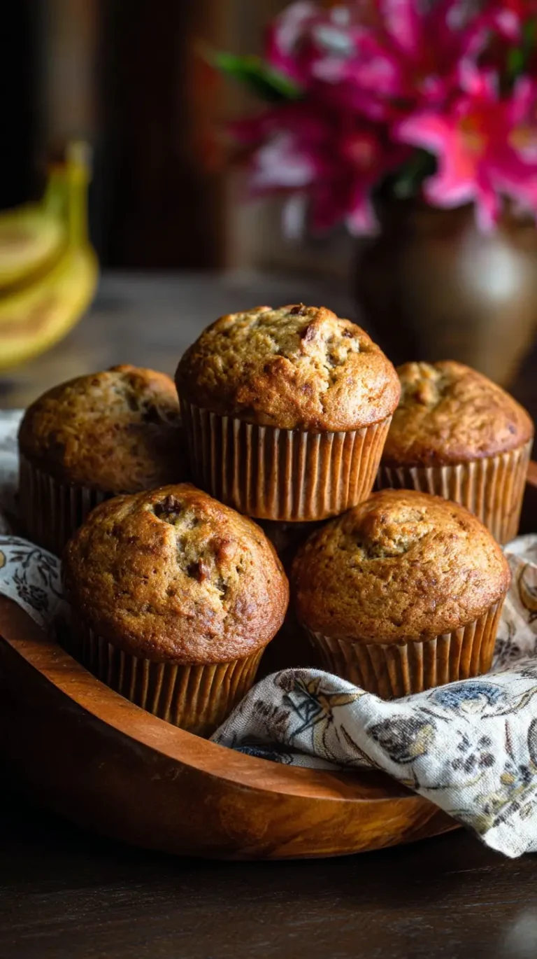 Banana Bread Muffins Recipe – Moist, Easy, and Perfect Every Time