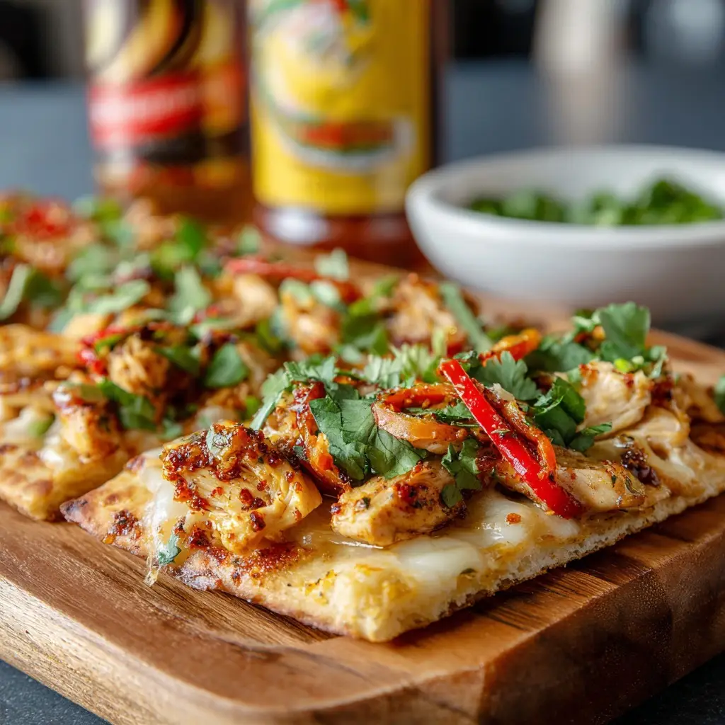 Cajun Chicken Flatbread