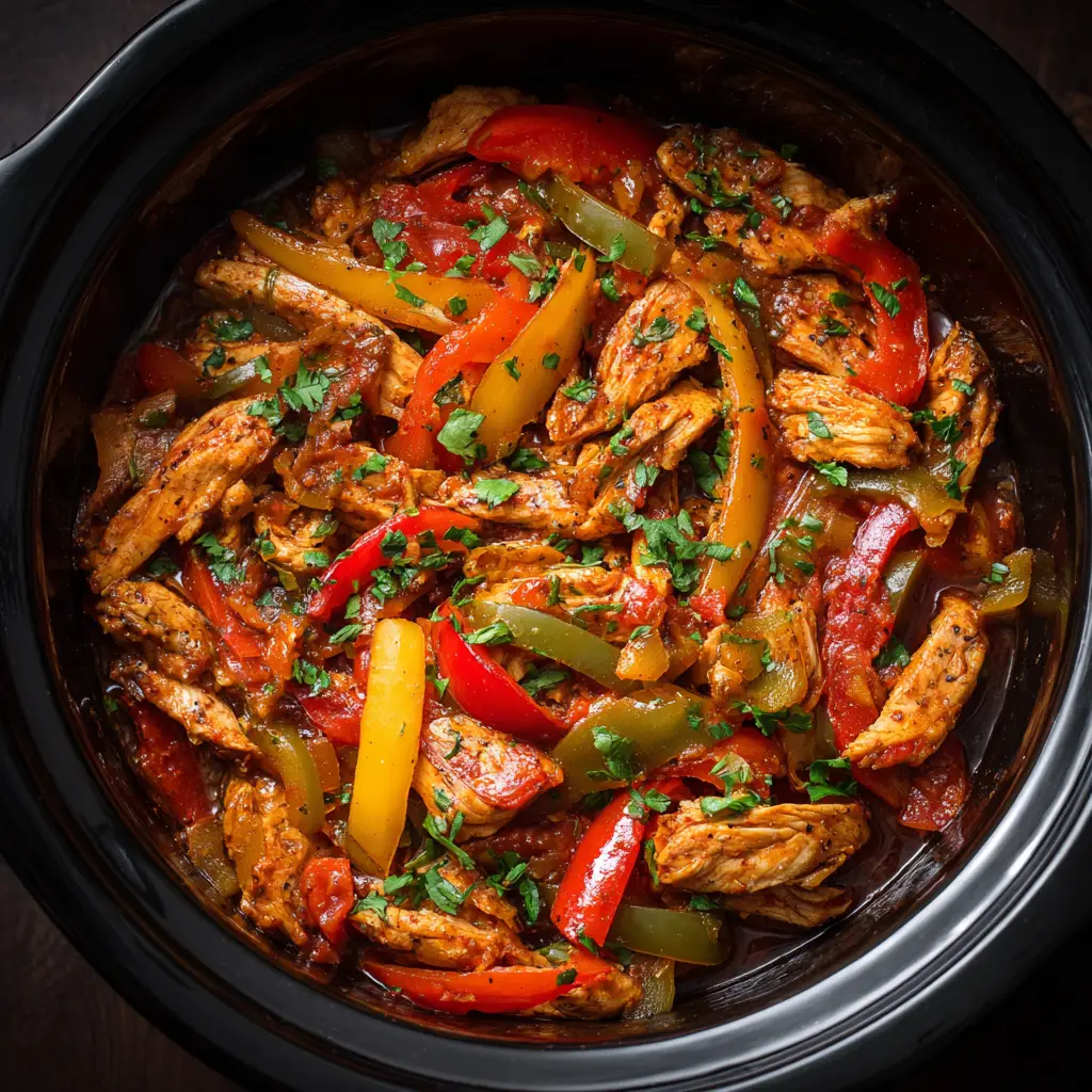 Chicken Fajitas Crockpot
