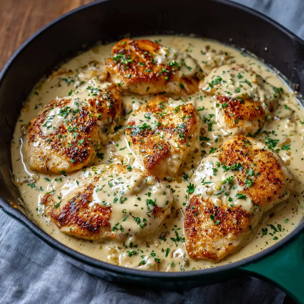 Creamy Garlic Chicken