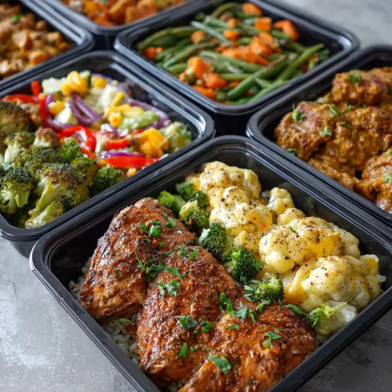 Freezer Friendly Meal Prep Recipes for Busy Weeks | Easy and Healthy Meals