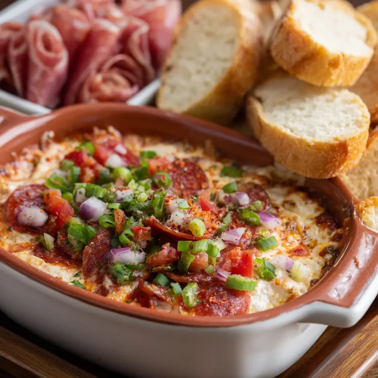 Italian Hoagie Dip Recipe – Creamy, Savory, and Perfect for Parties