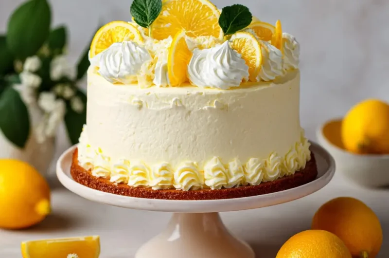 Lemon Cake Recipe – Moist, Zesty, and Easy to Bake at Home