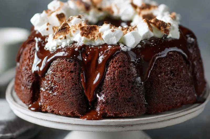 Mississippi Mud Cake Recipe | Rich and Fudgy Southern Chocolate Cake