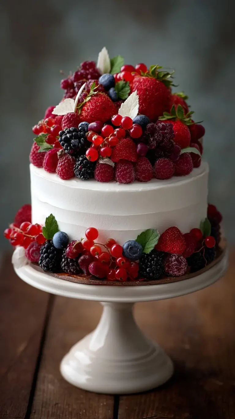 Berry Cake Recipe: Easy, Moist, and Delicious Homemade Berry Cake