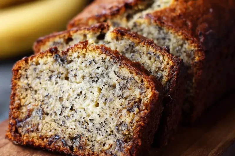 Moist Banana Bread Recipe – Easy, Delicious, and Bakery-Style Soft