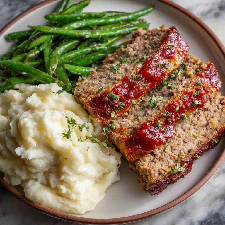 Easy Homemade Meatloaf Recipe – Classic Comfort Food Made Simple