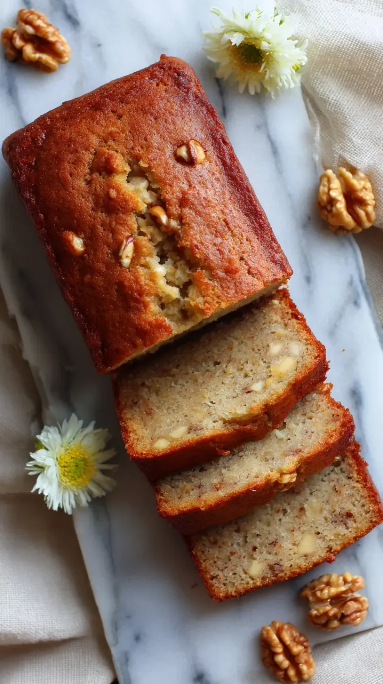 Banana Nut Bread Recipe: Moist, Easy, and Full of Flavor