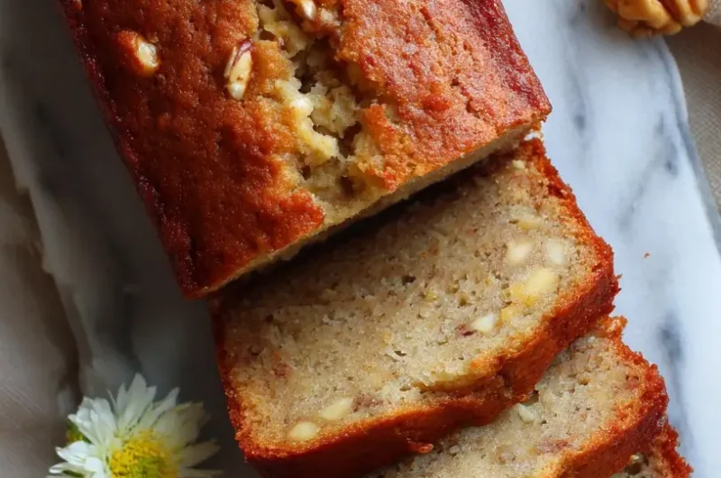 Banana Nut Bread Recipe: Moist, Easy, and Full of Flavor