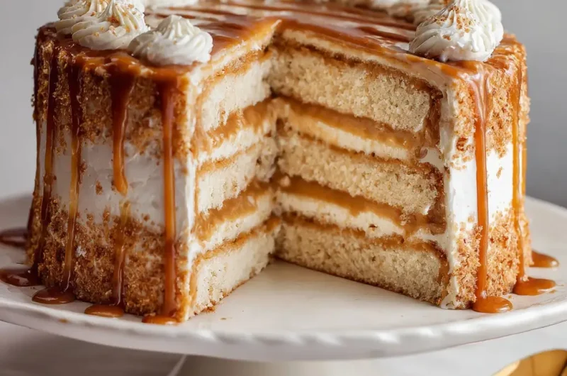 Dulce de Leche Cake Recipe | Moist, Sweet, and Easy to Make