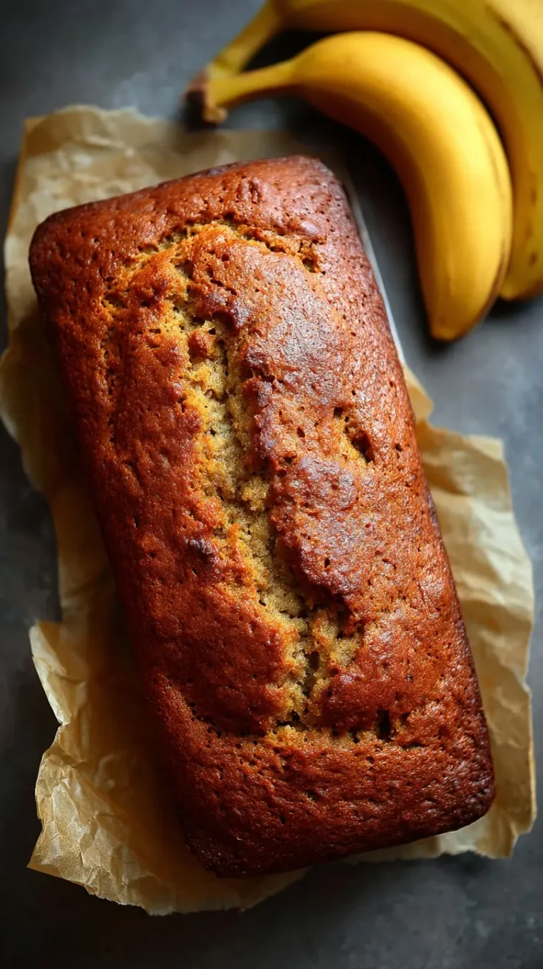 Banana Bread Recipe That’s Moist, Easy, and Full of Flavor | Perfect Homemade Loaf