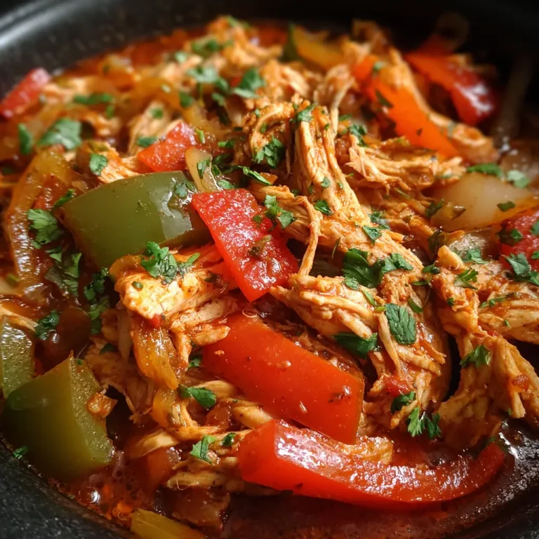 Chicken Fajitas Crockpot Recipe | Easy Slow Cooker Chicken Fajitas