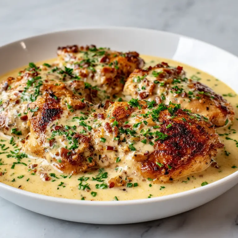 Creamy Garlic Chicken Recipe – Easy, Rich, and Ready in 30 Minutes
