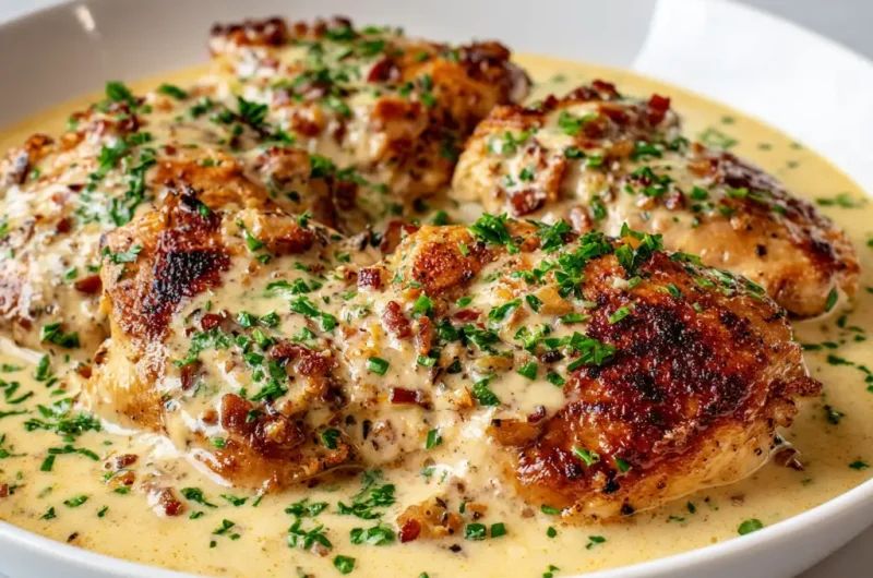 Creamy Garlic Chicken Recipe – Easy, Rich, and Ready in 30 Minutes