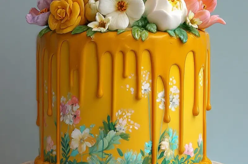 Yellow Cake Recipe – Moist, Buttery, and Easy to Make at Home