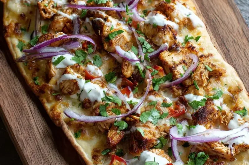 Cajun Chicken Flatbread Recipe – Bold Flavor, Easy to Make, Perfect for Any Meal