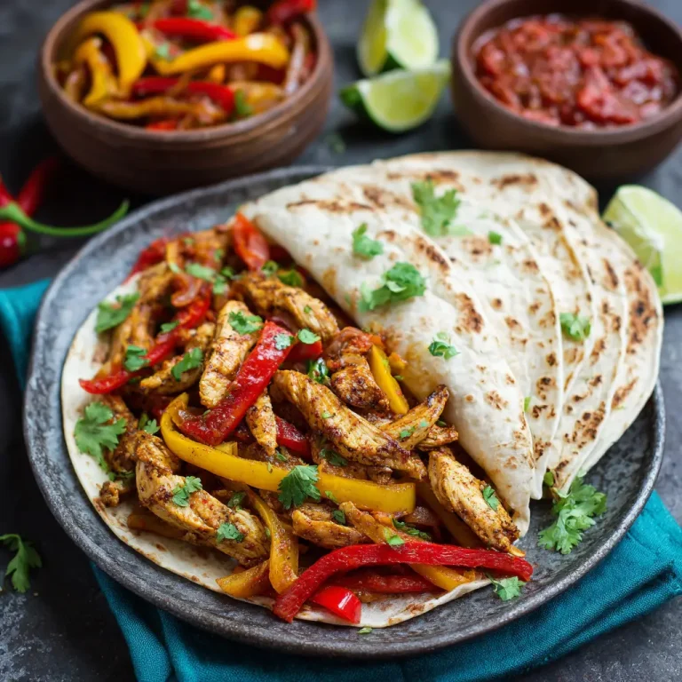 Chicken Fajitas Recipe – Easy, Flavorful, and Ready in 30 Minutes