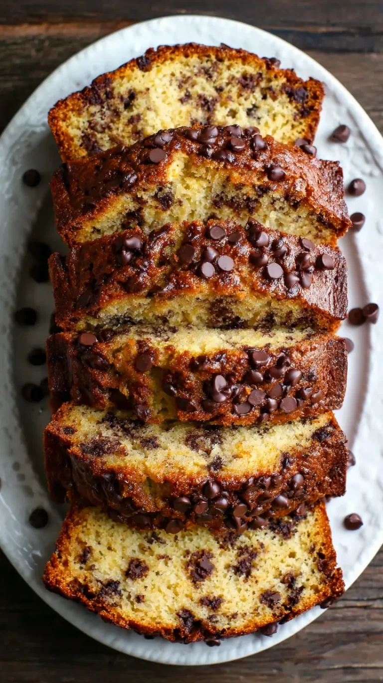Banana Bread Recipe with Chocolate Chips | Moist, Easy, and Delicious