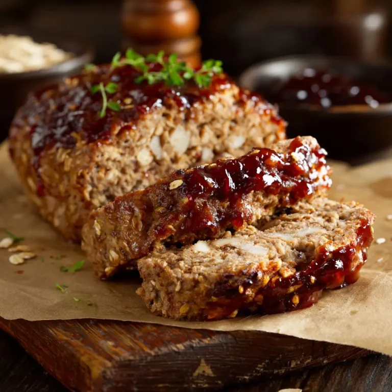 Meatloaf with Oatmeal | Classic Comfort Food Made Healthier and Juicier
