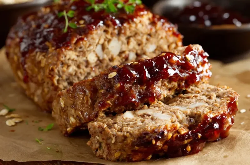Meatloaf with Oatmeal | Classic Comfort Food Made Healthier and Juicier