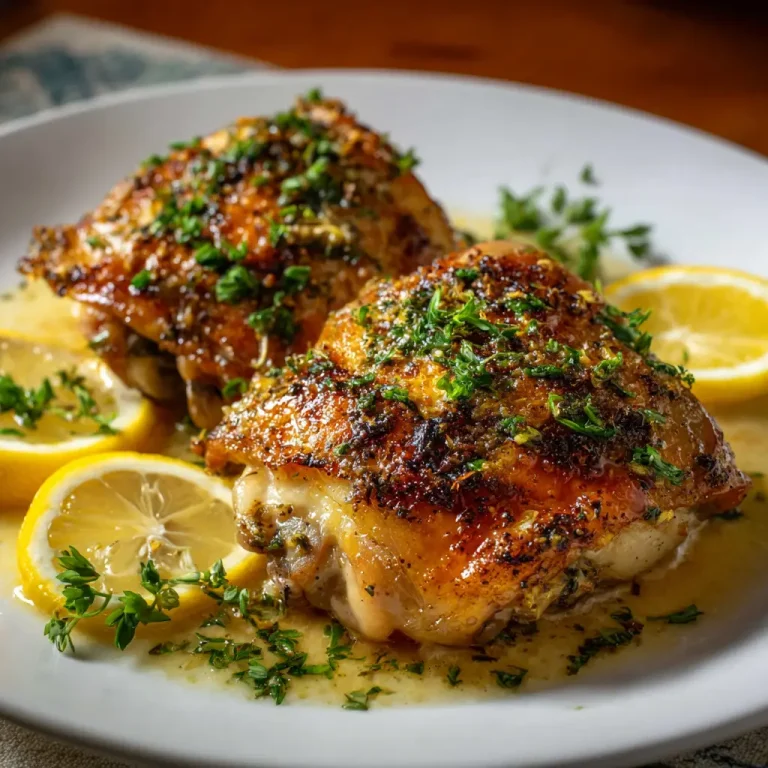 Oven Chicken thighs Recipe | Crispy, Juicy, and Easy to Make