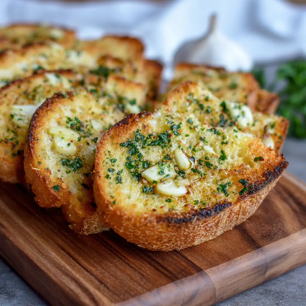 Air Fryer Garlic Bread