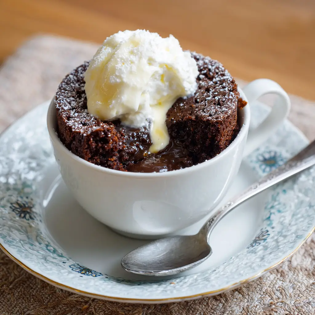 Brownie in a Mug Recipe