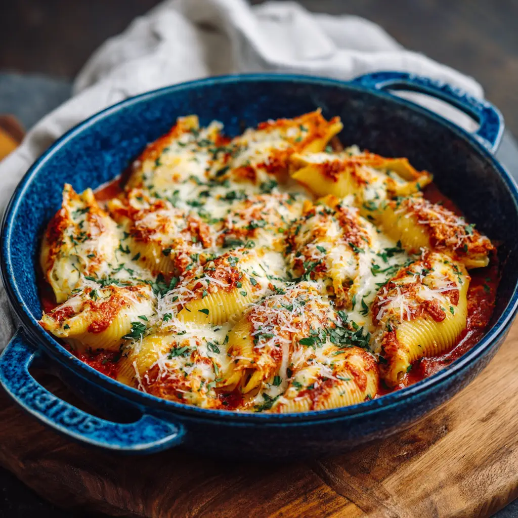 Cheesy Stuffed Shells