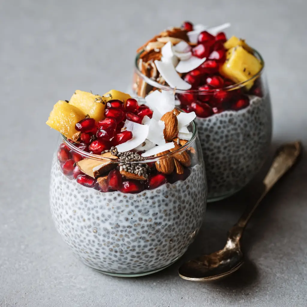 Chia Seed Pudding Coconut 