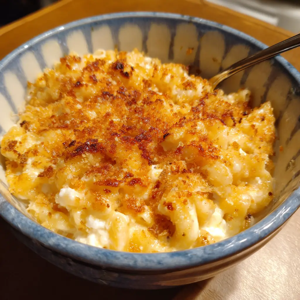 Cottage Cheese Mac and Cheese
