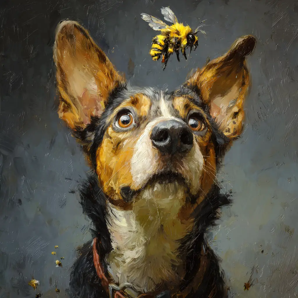 Dog Stung by Bee