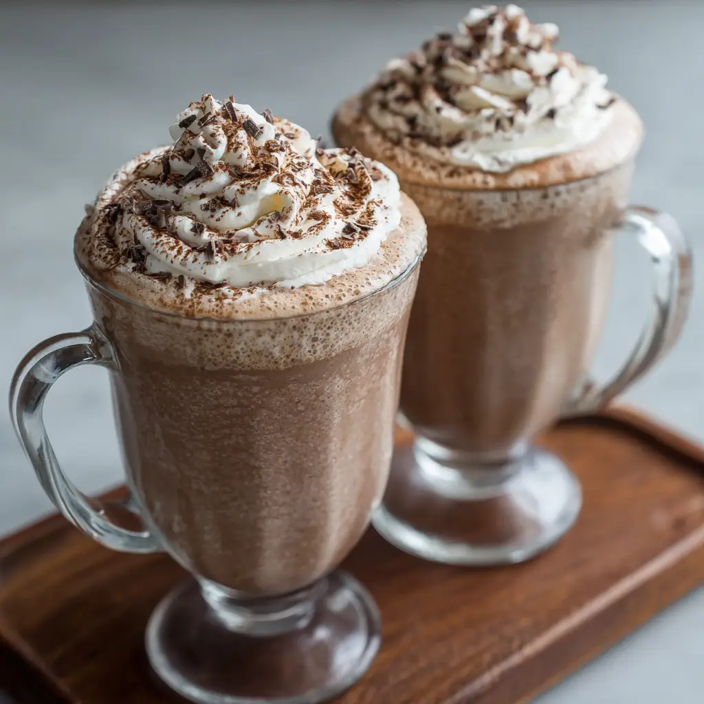 Easy Frozen Hot Chocolate