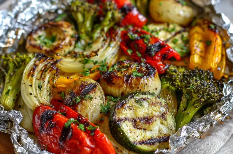 Grilled Vegetables in Foil Packs | Easy, Healthy, and Flavorful Grilling Recipe