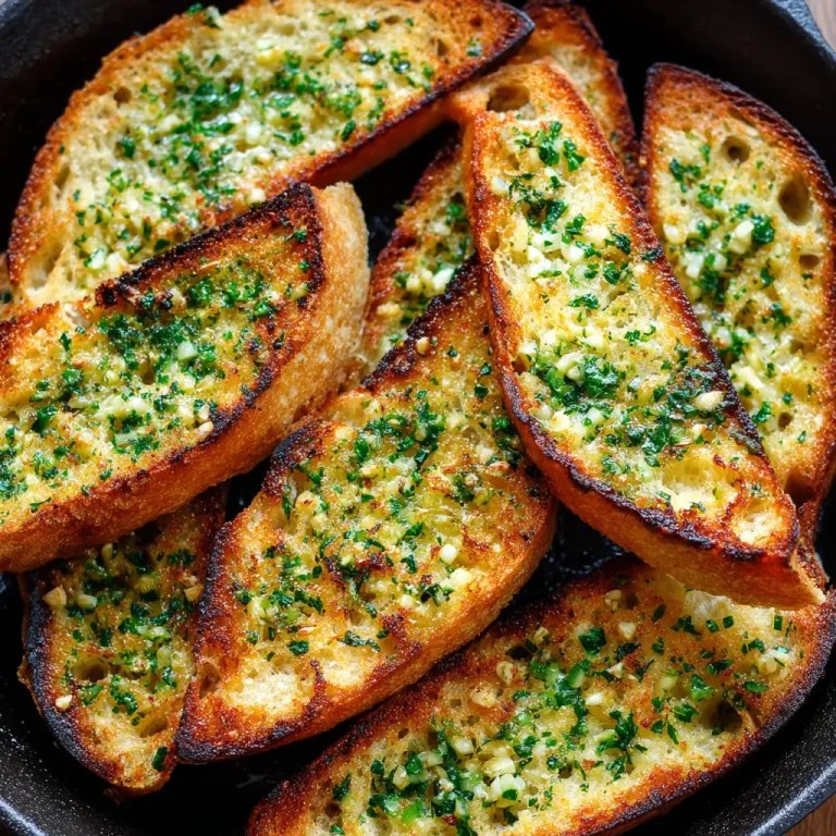 How to Make Garlic Bread Perfectly at Home – Easy & Delicious Recipe