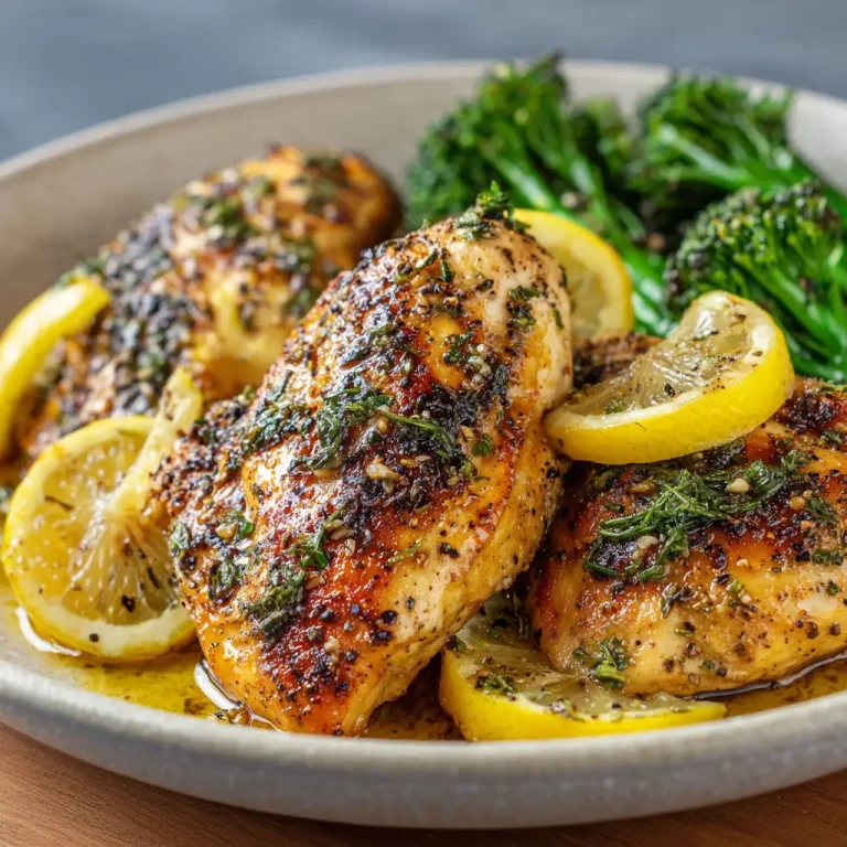 Lemon Pepper Chicken Recipe – Juicy, Zesty, and Easy to Make at Home