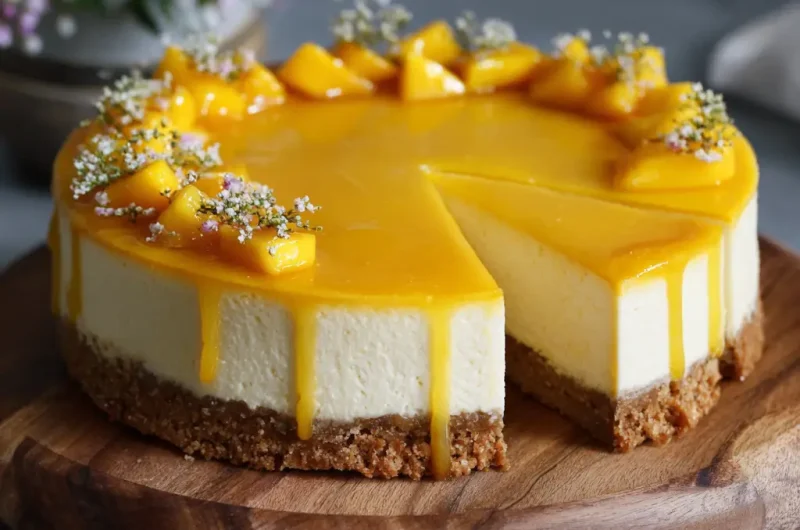 Mango Cheesecake Recipe: Creamy, Tropical, and Easy to Make at Home