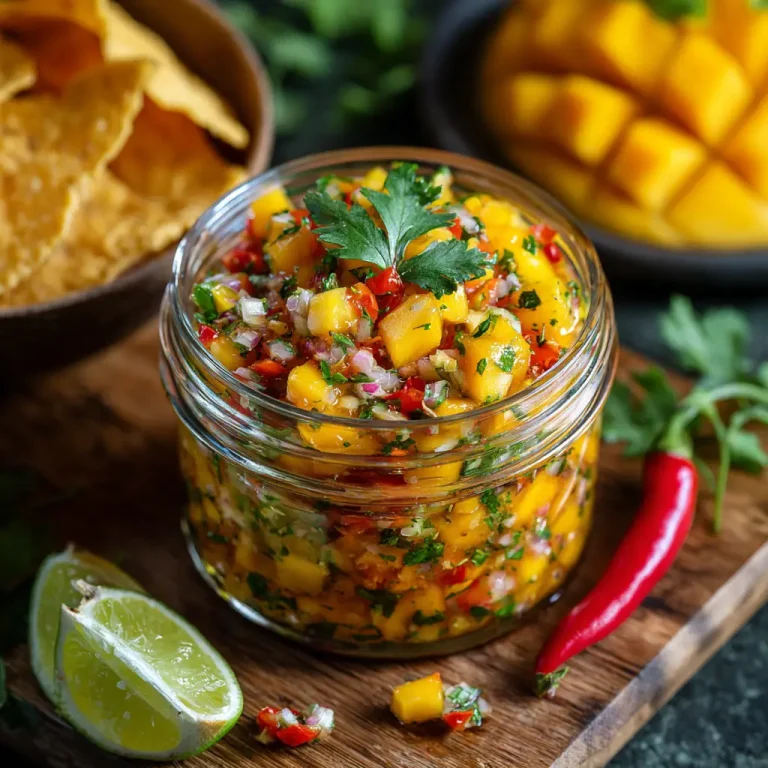 Mango Salsa Recipe: Fresh, Flavorful, and Easy to Make at Home