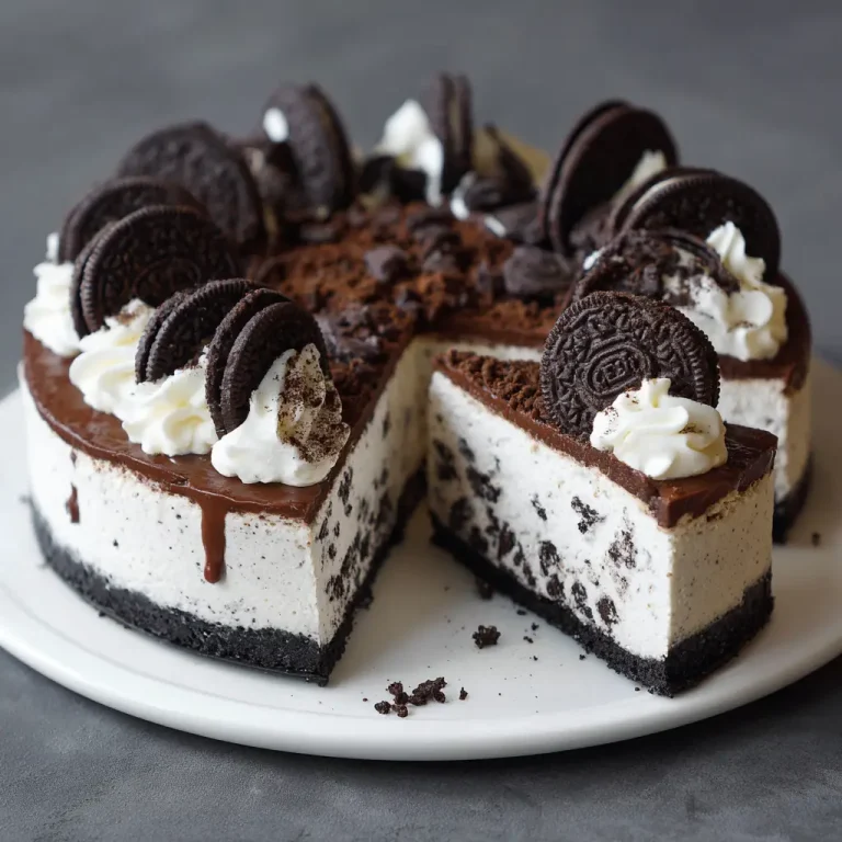 No Bake Oreo Cheesecake Recipe – Easy, Creamy, and Delicious Dessert