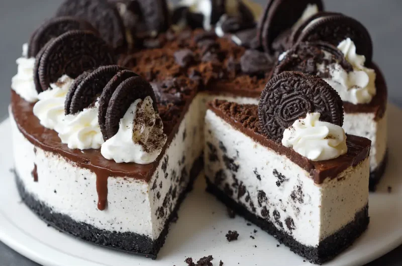 No Bake Oreo Cheesecake Recipe – Easy, Creamy, and Delicious Dessert