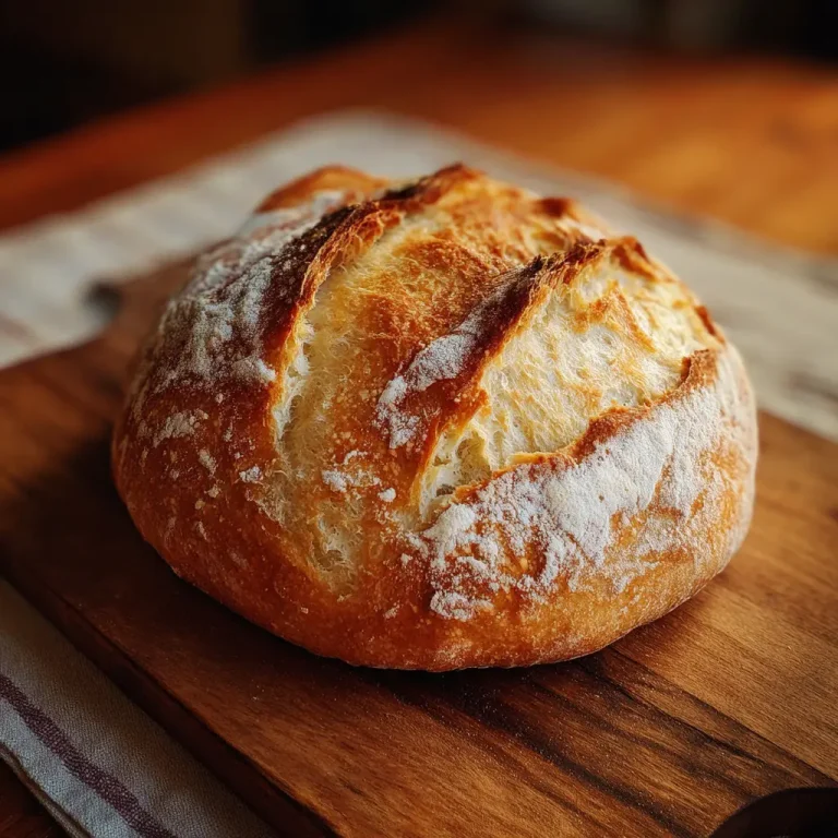No Knead Bread Recipe for Beginners | Easy, Crusty Homemade Loaf
