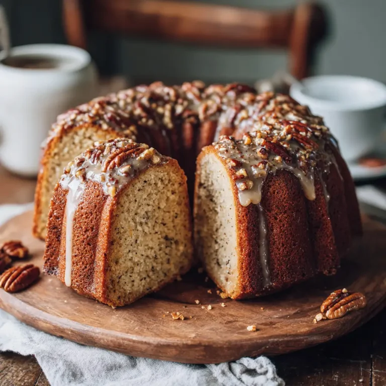 Pecan Cake Recipe | Easy & Delicious Homemade Pecan Cake