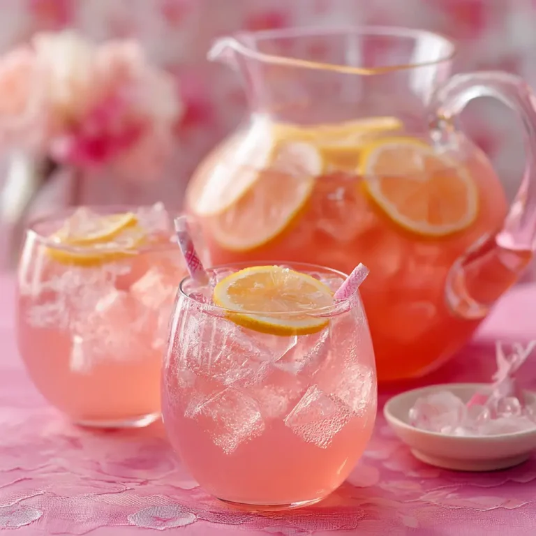 Pink Punch for Baby Shower Recipes | Easy & Refreshing Drink Ideas