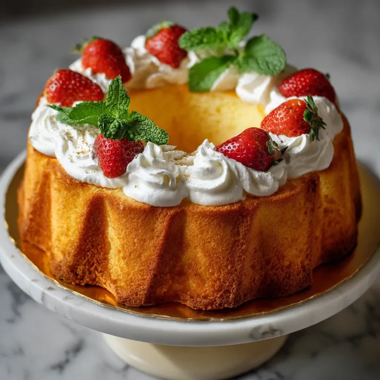 Pound Cake Recipe: Classic, Moist, and Buttery Homemade Delight