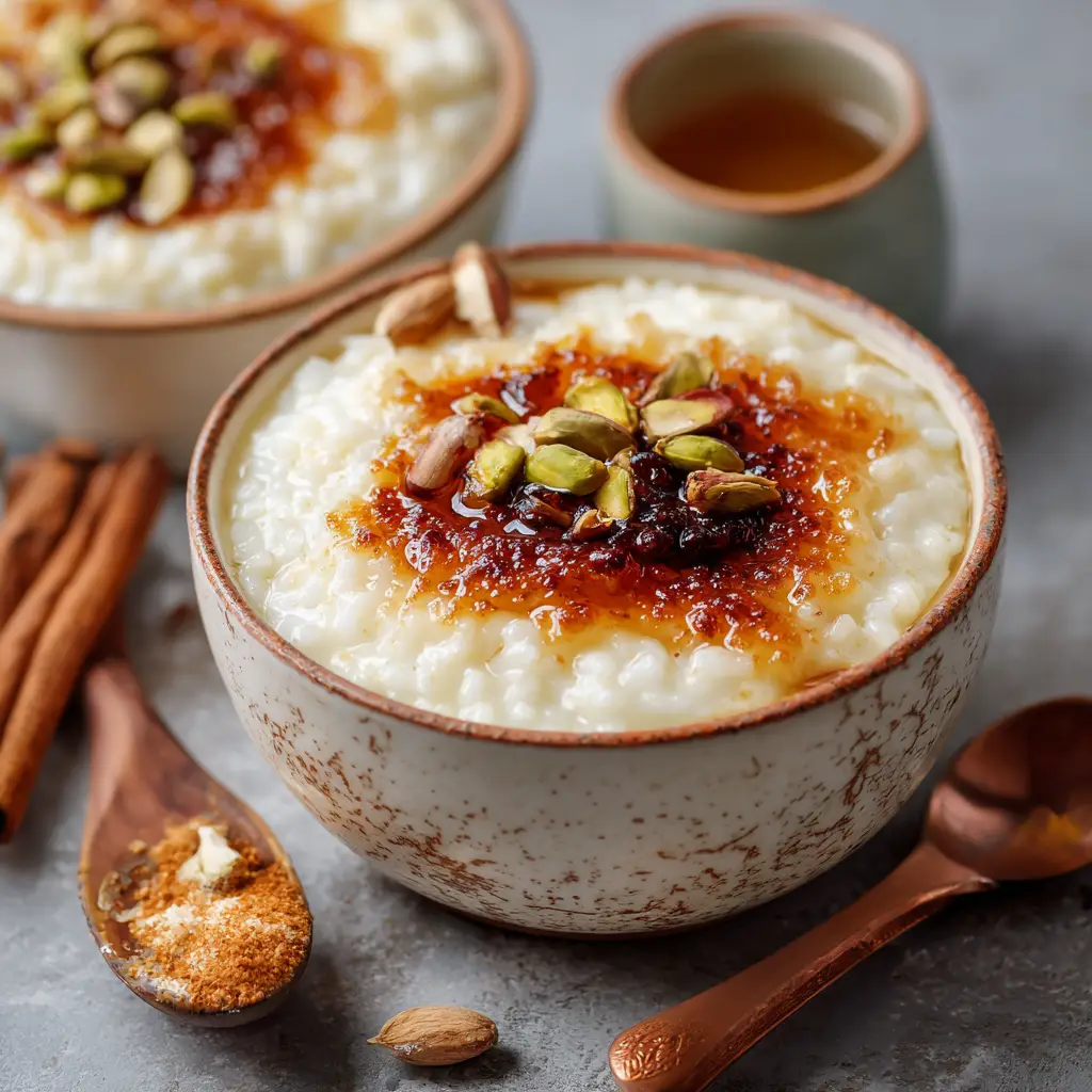 Rice Pudding with Cooked Rice
